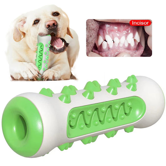 ゴム製犬用臼歯歯ブラシおもちゃ 噛んで歯を掃除 安全な子犬用デンタルケア ソフトペット用清掃おもちゃ 用品 ペットアクセサリー